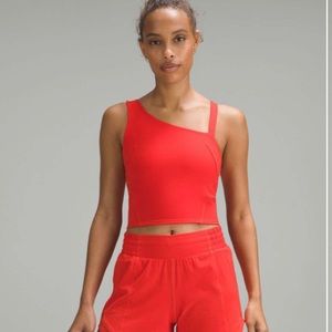 Lululemon Asymmetrical Everlux Tennis Tank Top